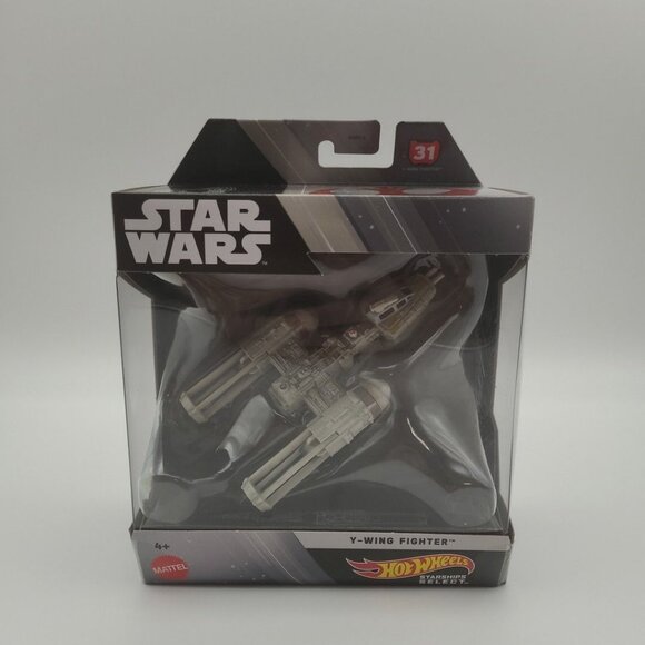 Hot Wheels Star Wars Starships Select Lot Of 5 Ahsoka Tano T-6 Y-Wing Fighter - Picture 6 of 10